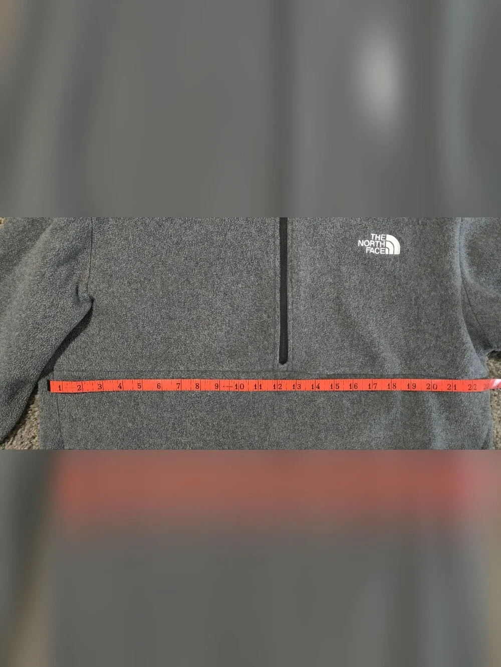 The North Face Men's Glacier 1/2 Zip Fleece - Gray